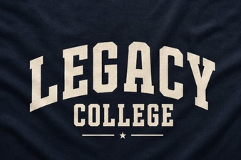 Crafting with the Classic Legacy College Font