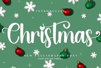 Designer Christmas Fonts for Seasonal Projects