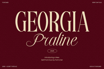 Georgia Praline Font: Design Ideas & Creative Uses